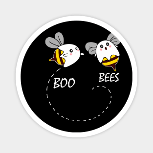 boo bees ghost halloween tshirt and mask, boo bees gift Magnet